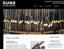 Tablet Screenshot of gunsnparts.com